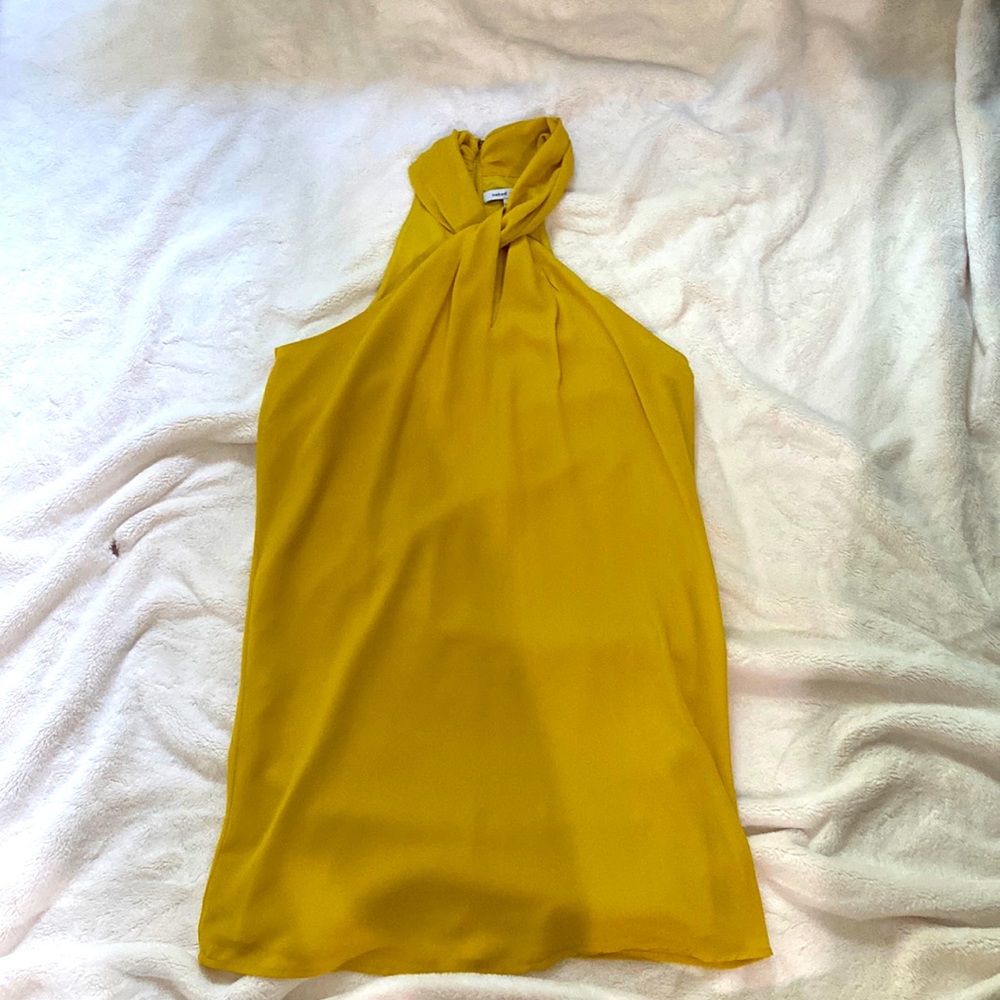 High neck dress